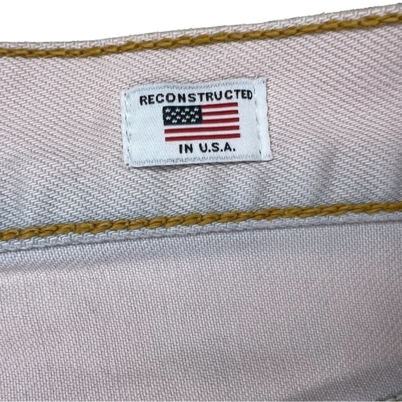REDONE X Levi’s The Short in Pale Pink - Picture 7 of 13